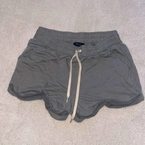 So cute and comfortable BCX Grey Drawstring Lounge Shorts